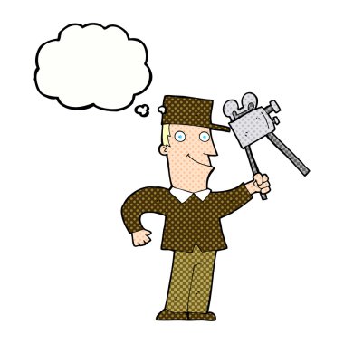 Düşünce baloncuklu çizgi film yapımcısı