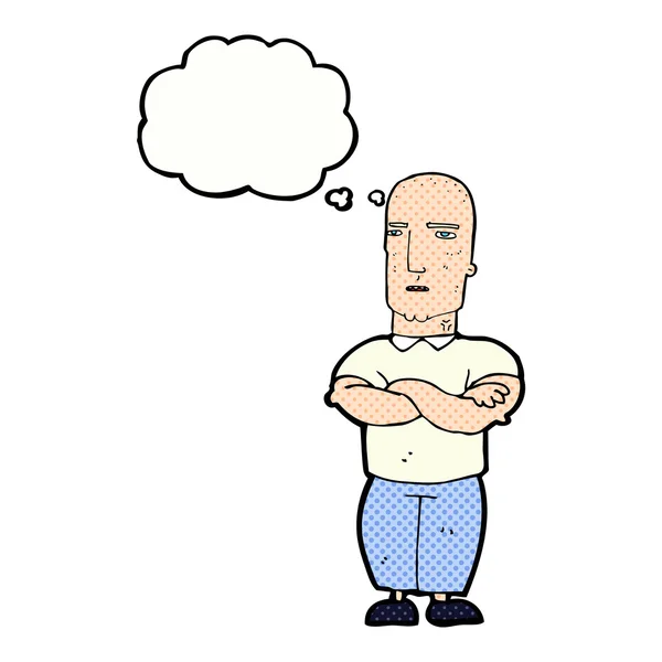 thinking man cartoon