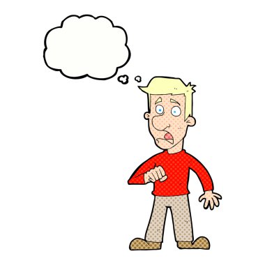 Karikatür adamı düşünce balonuyla şoke etti