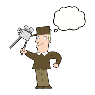 Düşünce baloncuklu çizgi film yapımcısı