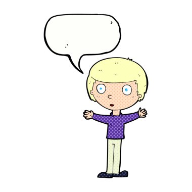 Çizgi film adamı konuşma balonuyla şaşırttı.