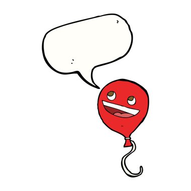 Konuşma balonlu çizgi film balonu