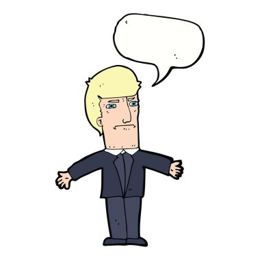 çizgi film patronu konuşma balonuyla sinirlendirdi