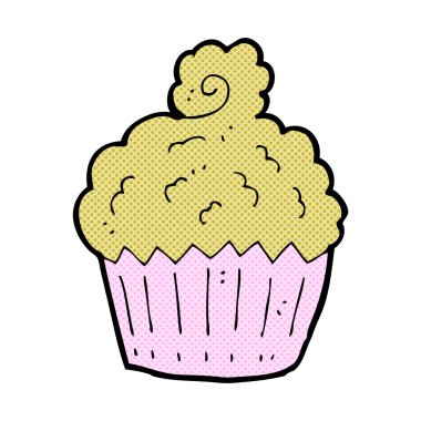 komik karikatür cupcake
