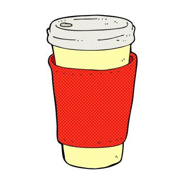 komik karikatür kahve Kupası