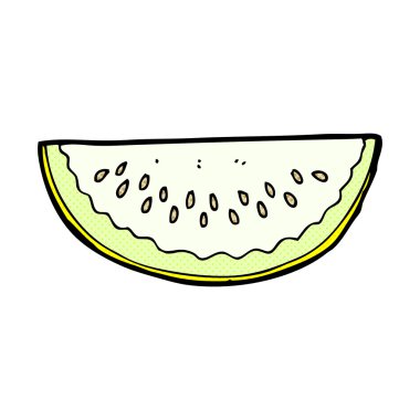 komik karikatür kavun dilimi