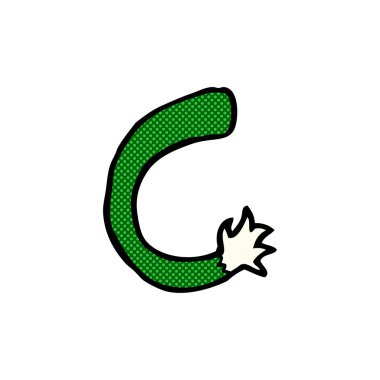 komik çizgi film halloween vampire kol