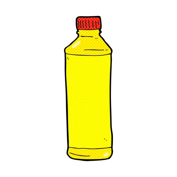 Bande dessinée bouteille d'eau — Image vectorielle