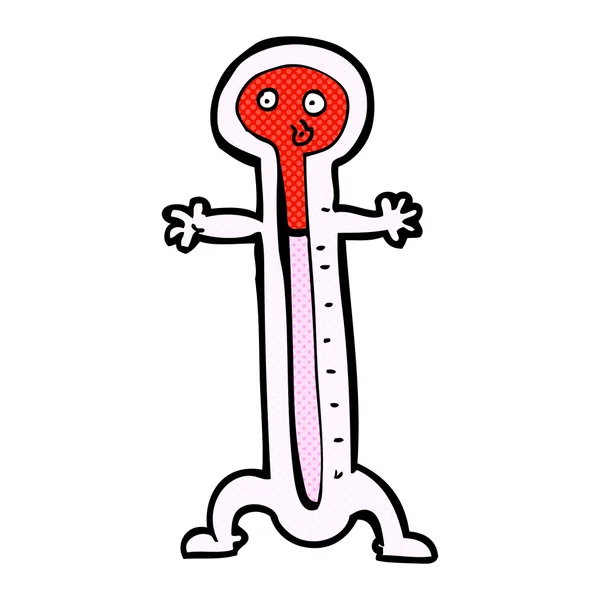 만화 만화 온도계 — 스톡 벡터