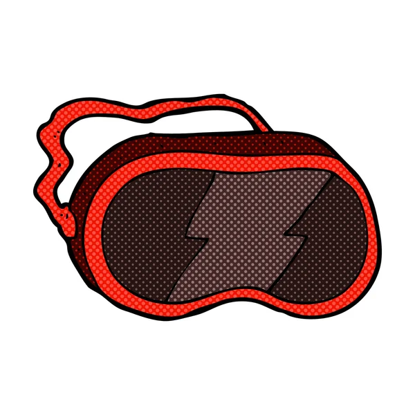 Comic cartoon goggles — Stock Vector