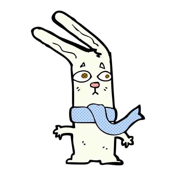 만화 만화 토끼 — 스톡 벡터