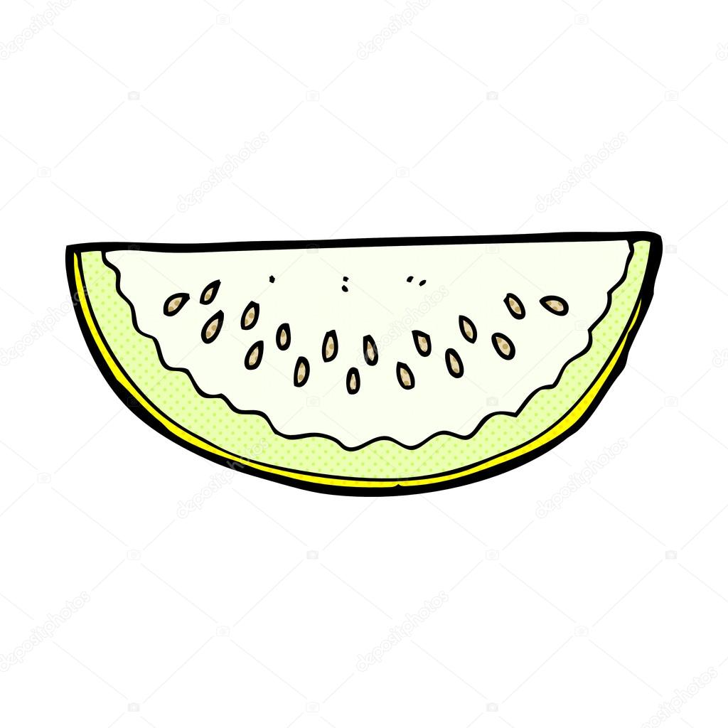 Comic cartoon melon slice Stock Vector Image by ©lineartestpilot 73589125