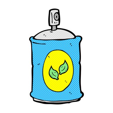 komik karikatür doğal sprey