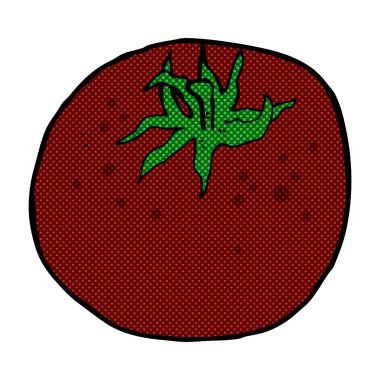 komik karikatür domates