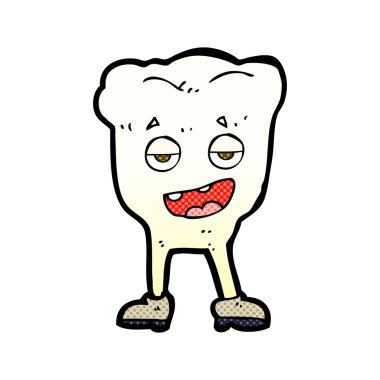 kendini beğenmiş arıyorsunuz komik karikatür diş