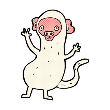 komik karikatür maymun