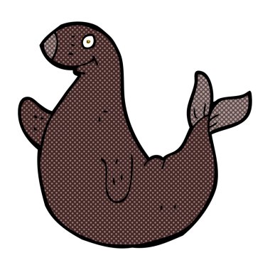 komik karikatür mühür