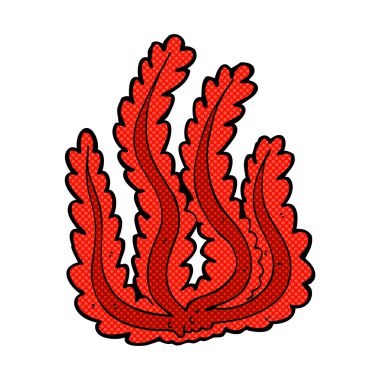 komik karikatür deniz yosunu