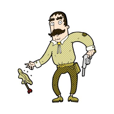 komik çizgi film vahşi batı kovboy