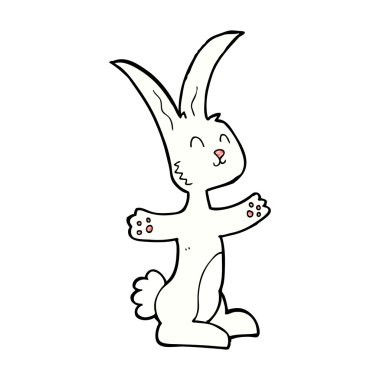 komik karikatür tavşan