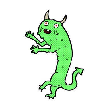 komik çizgi film şeytan