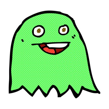 komik karikatür hayalet