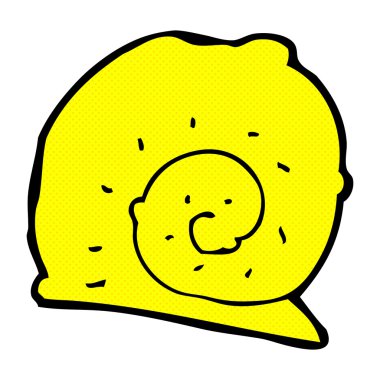 komik karikatür salyangoz kabuğu