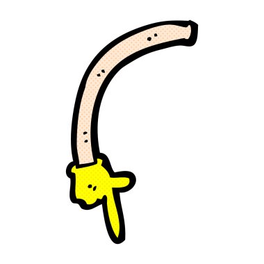 komik karikatür işaretleme kol