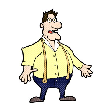 çizgi çizgi film şok adam