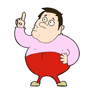 komik karikatür adam soran soru