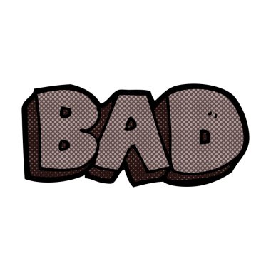 komik karikatür kötüye işaret