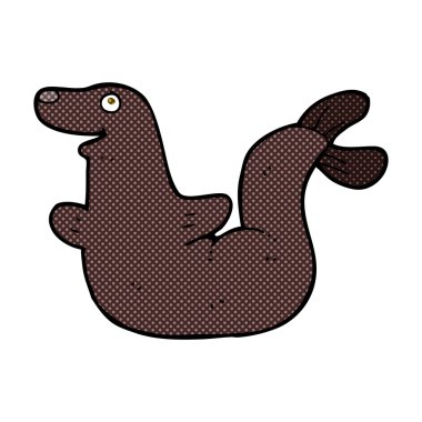 komik karikatür mühür