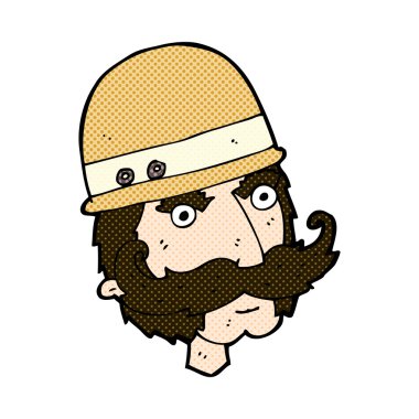 komik karikatür Victoria büyük oyun avcı