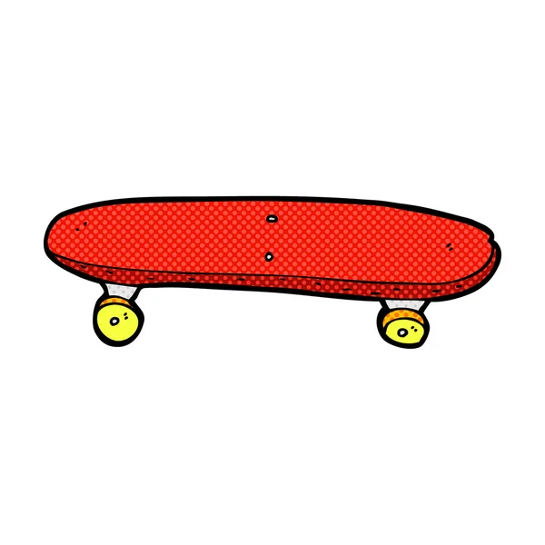 Komiska cartoon skateboard — Stock vektor