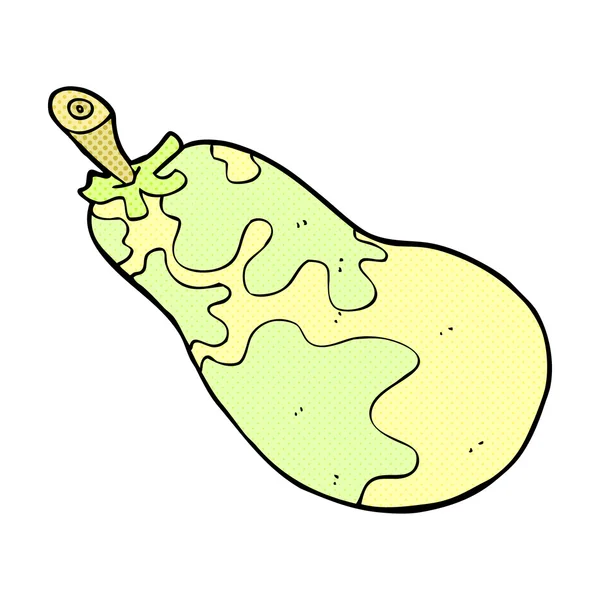 Comic cartoon pear — стоковый вектор