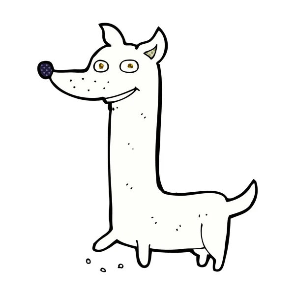 Grappige strip cartoon hond — Stockvector