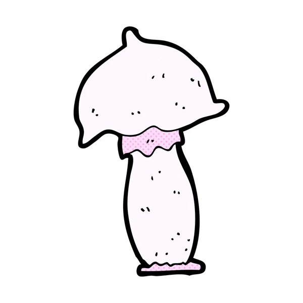 만화 만화 버섯 — 스톡 벡터