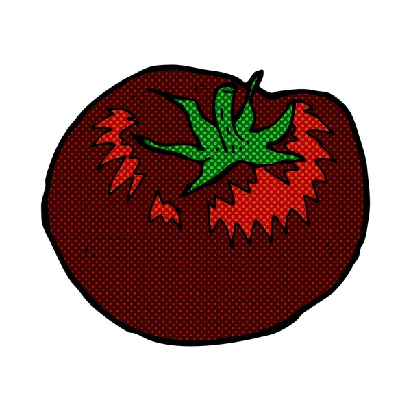 Comic cartoon tomato — Stock Vector