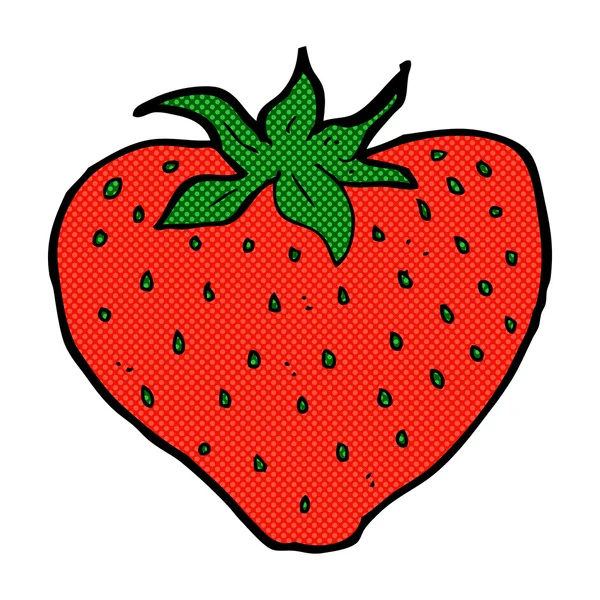 만화 만화 딸기 — 스톡 벡터