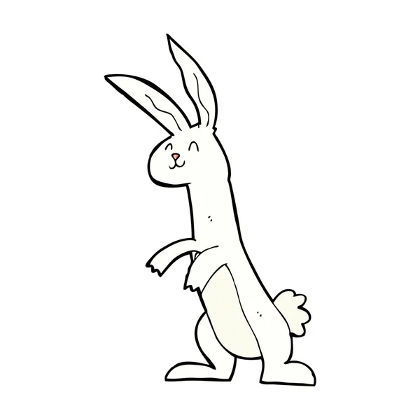Strip cartoon konijn — Stockvector