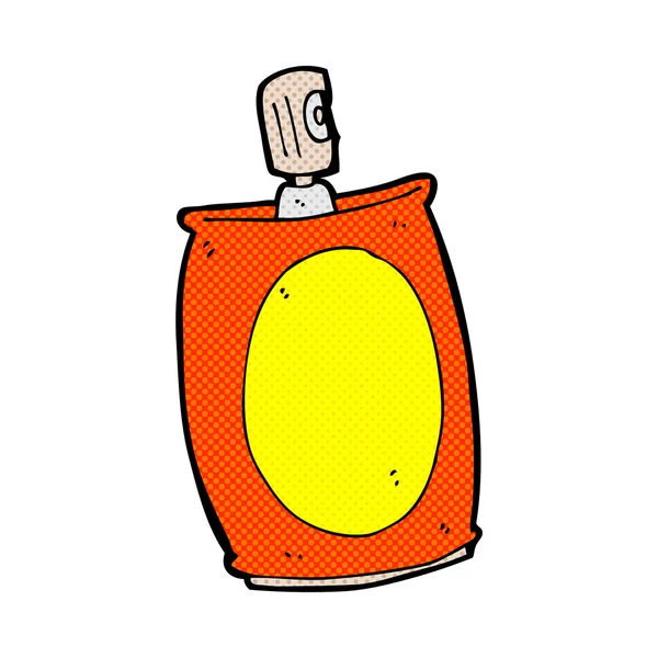 コミック漫画スプレー缶 — ストックベクタ