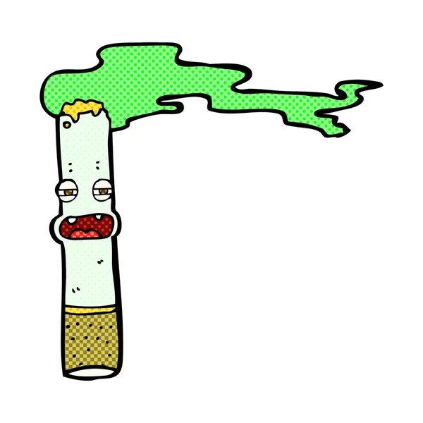 Komiska seriefiguren marijuana — Stock vektor
