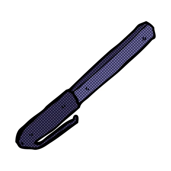 Strip cartoon pen — Stockvector