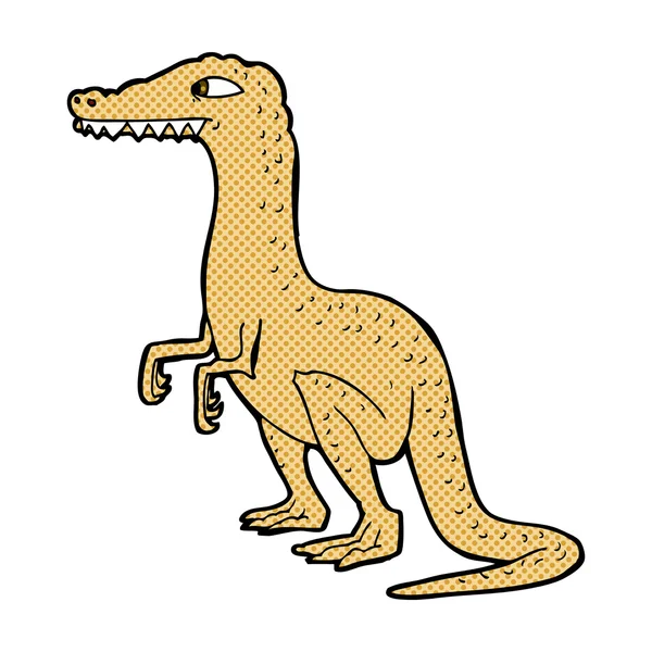 Fumetto dinosauro cartone animato — Vettoriale Stock