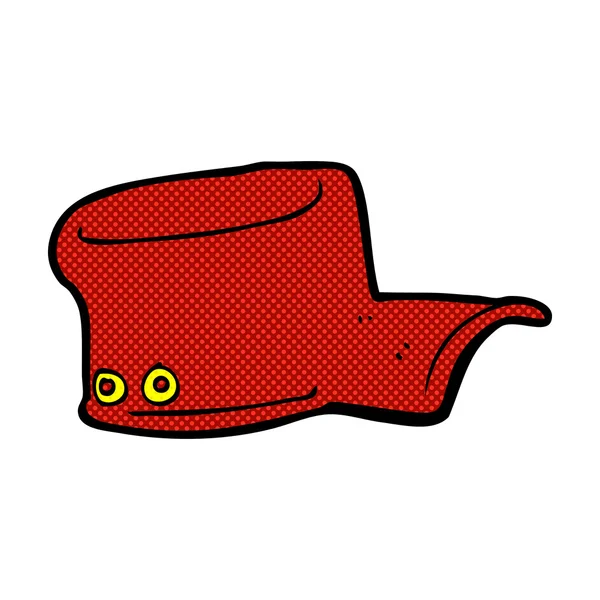 Komiska cartoon enhetliga hatt — Stock vektor