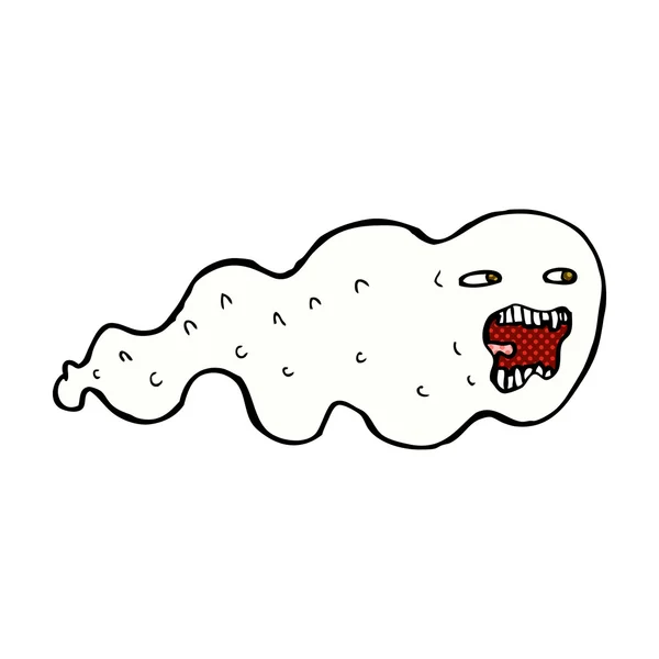 Fantasma cómico de dibujos animados — Vector de stock