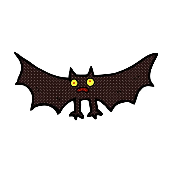 Komiska cartoon bat — Stock vektor