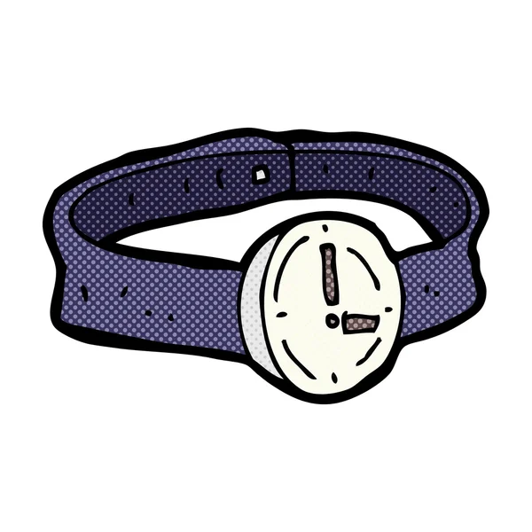 Bande dessinée montre poignet — Image vectorielle