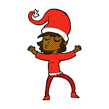 Noel Baba'nın Yardımcısı komik karikatür