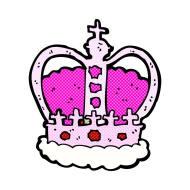 komik karikatür royal crown